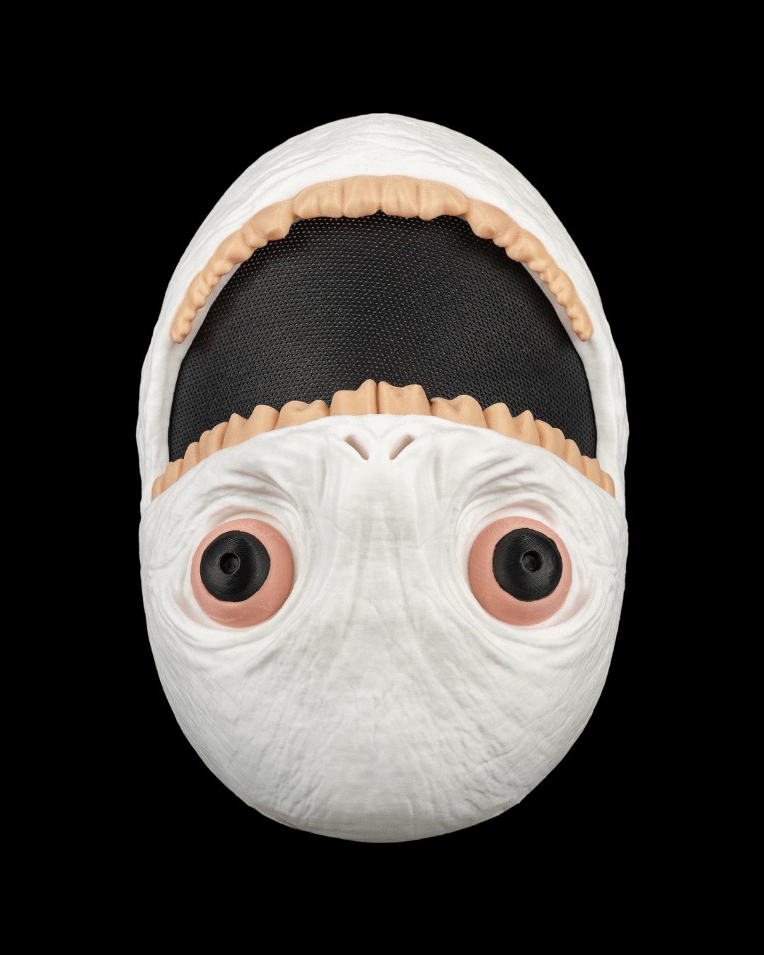 Inverted Grin Mask – Masquerade Macabre Collection | 3D Printed Creepy Face Halloween Cosplay Mask in 3 Sizes