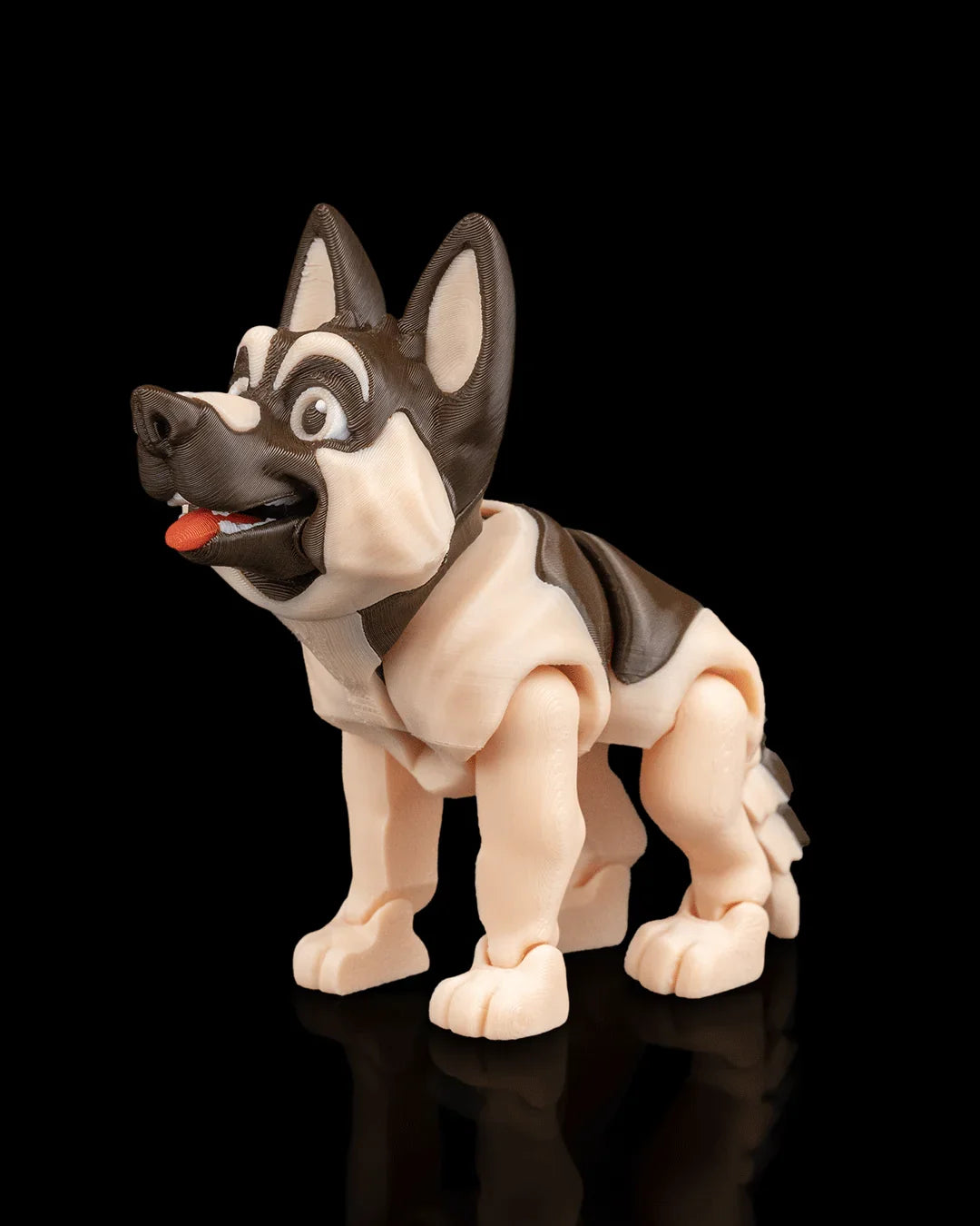 Jerry the German Shepherd – Loyal, Brave, and Ready to Play - Fusion Layer 3D