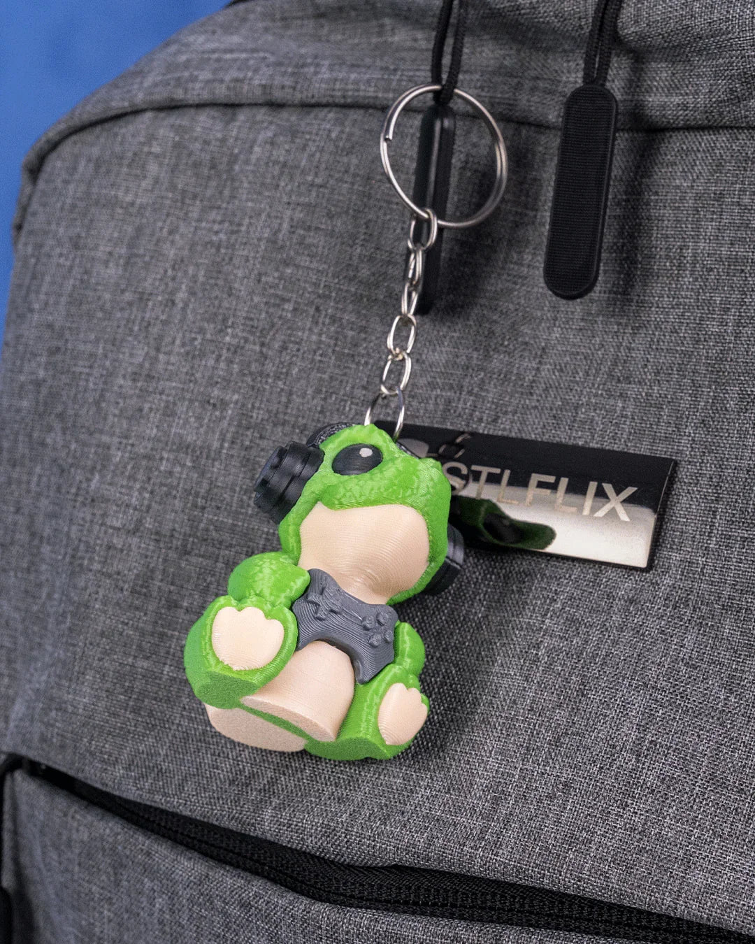 Jurassic Start Keychain - Fusion Layer 3D