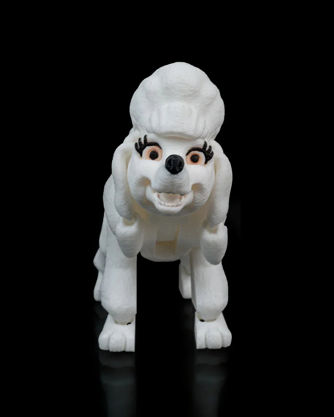 Lizzie – The Fancy and Fluffy Poodle - Fusion Layer 3D