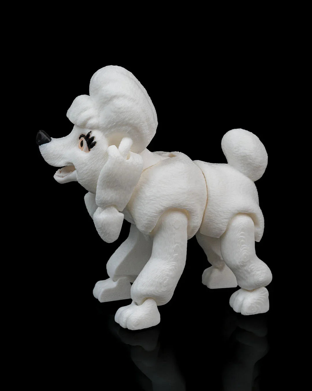Lizzie – The Fancy and Fluffy Poodle - Fusion Layer 3D