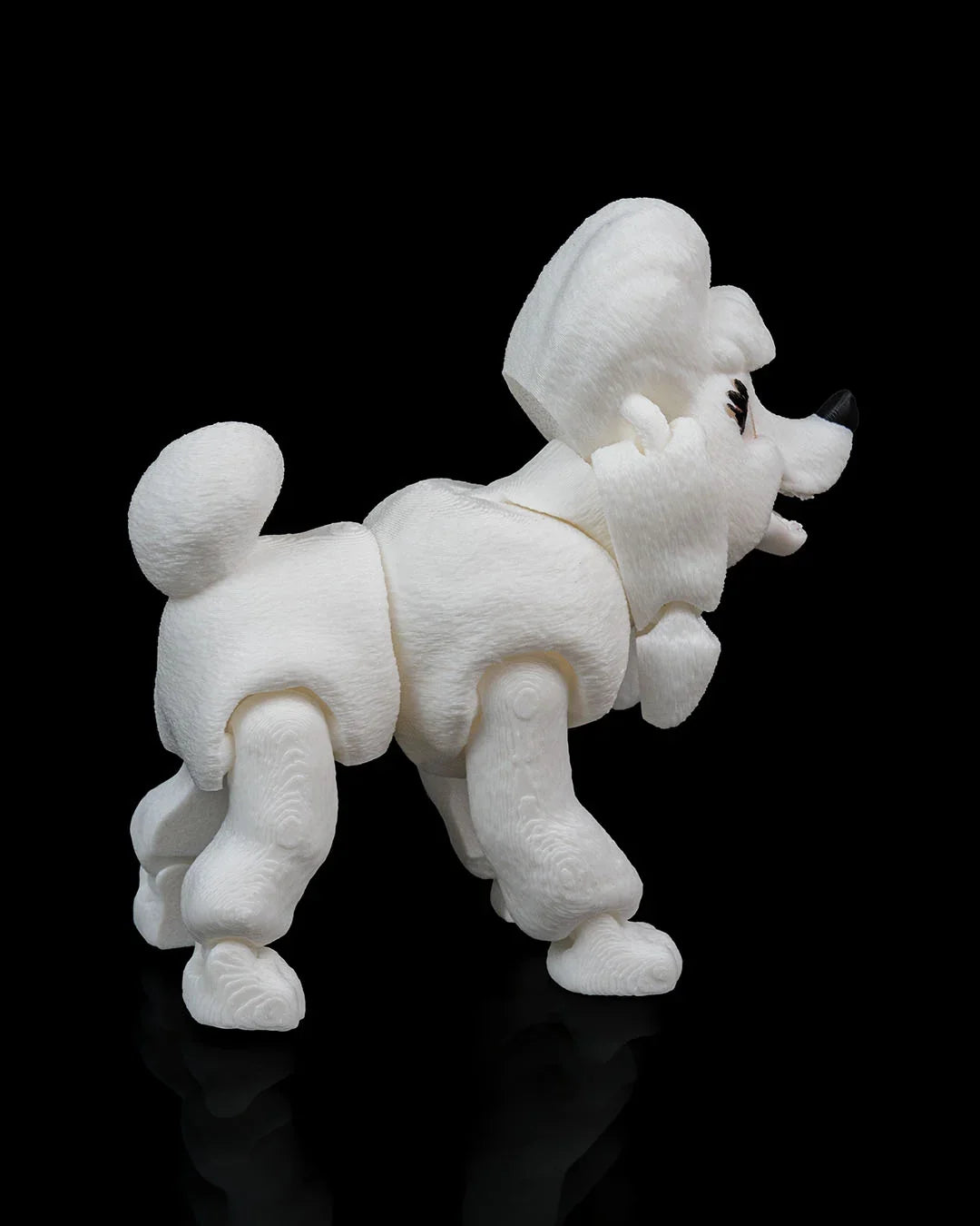 Lizzie – The Fancy and Fluffy Poodle - Fusion Layer 3D