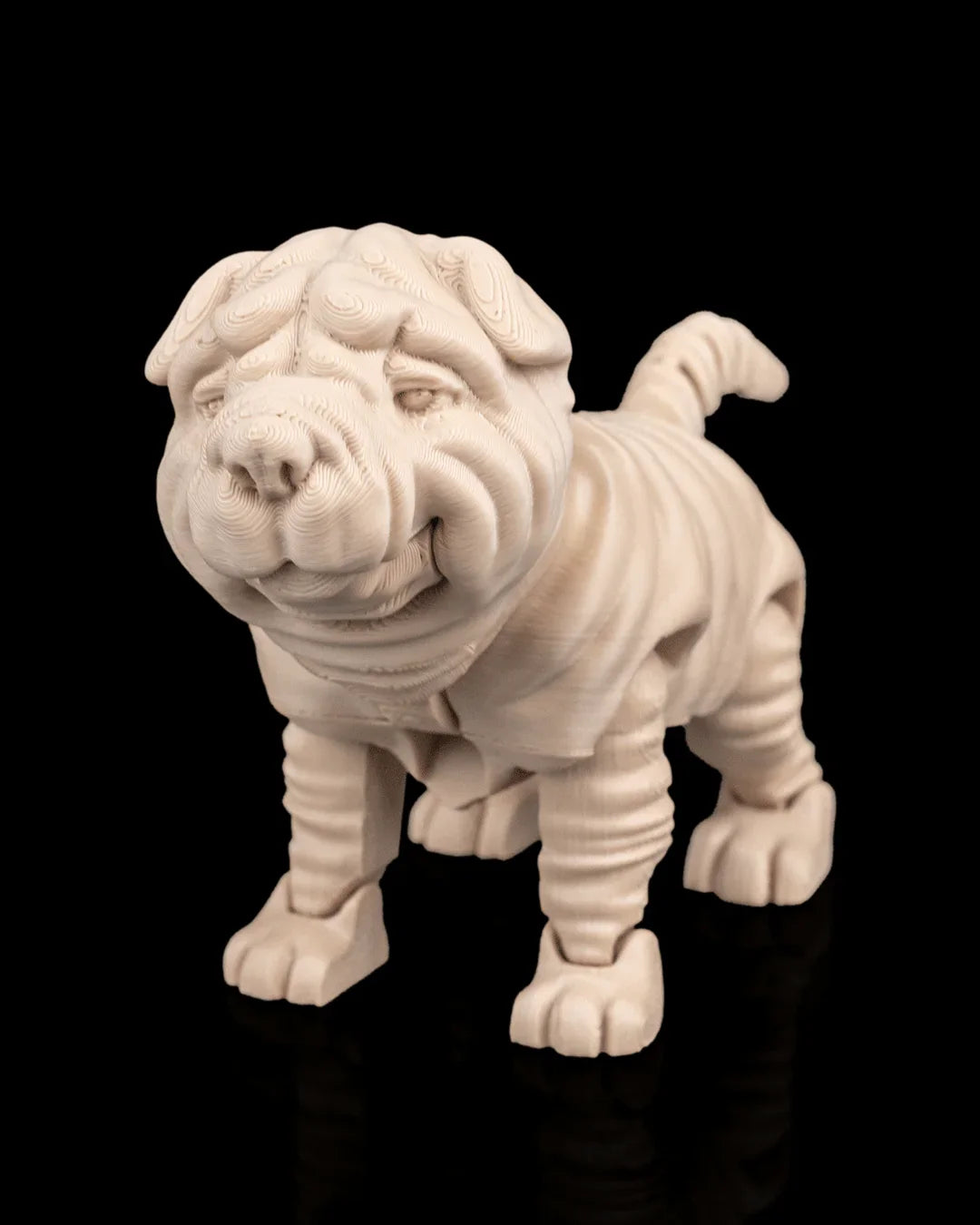 Louis – The Wrinkly Wonder Pup - Fusion Layer 3D