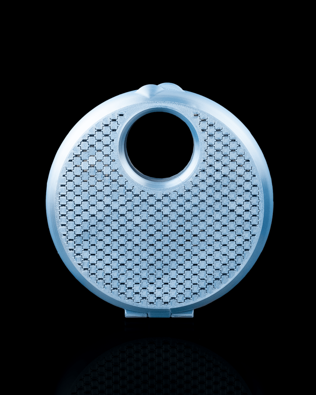 The Luna Purse – Celestial Mesh 3D Printed Crossbody Bag | Modern Circular Purse with Custom Strap Length
