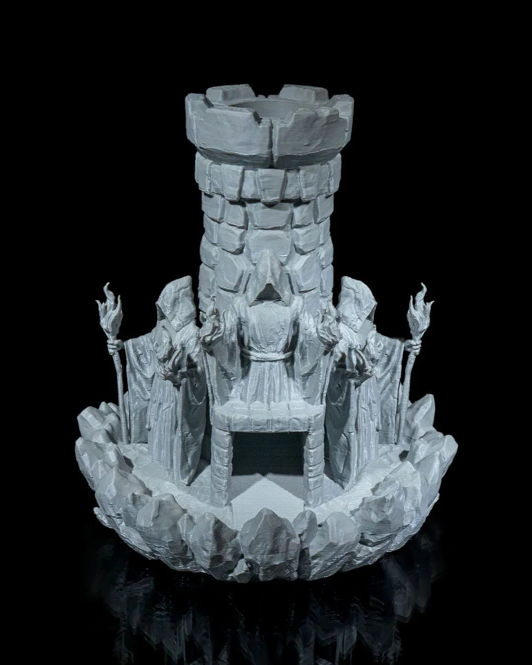 Mad Wizard Dice Tower - Fusion Layer 3D