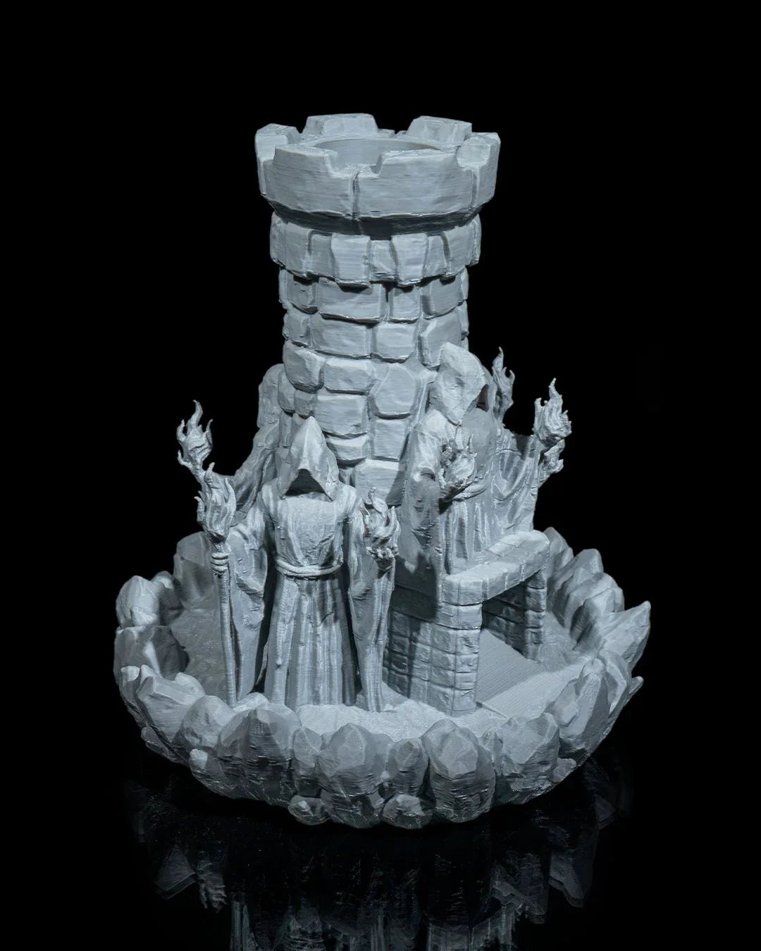 Mad Wizard Dice Tower - Fusion Layer 3D
