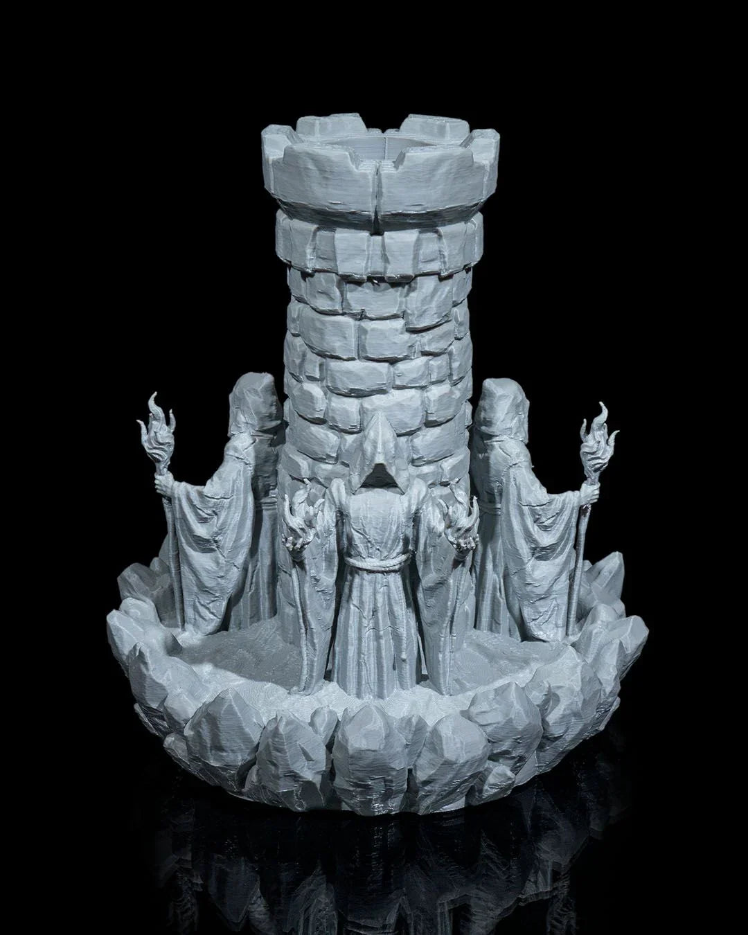 Mad Wizard Dice Tower - Fusion Layer 3D