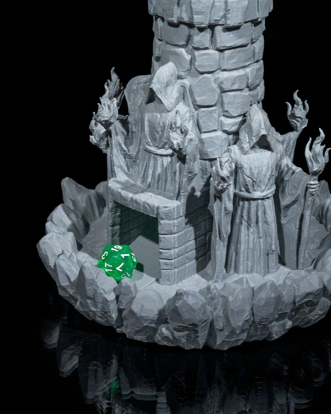 Mad Wizard Dice Tower - Fusion Layer 3D