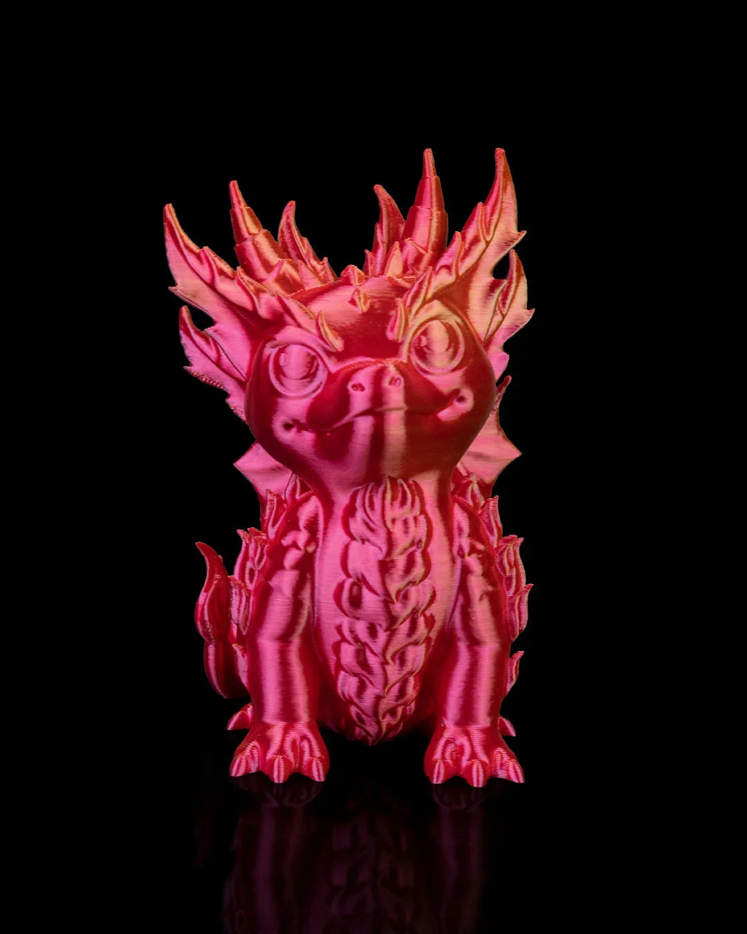 Magnos – The Fiery Hatchling Dragon - Fusion Layer 3D