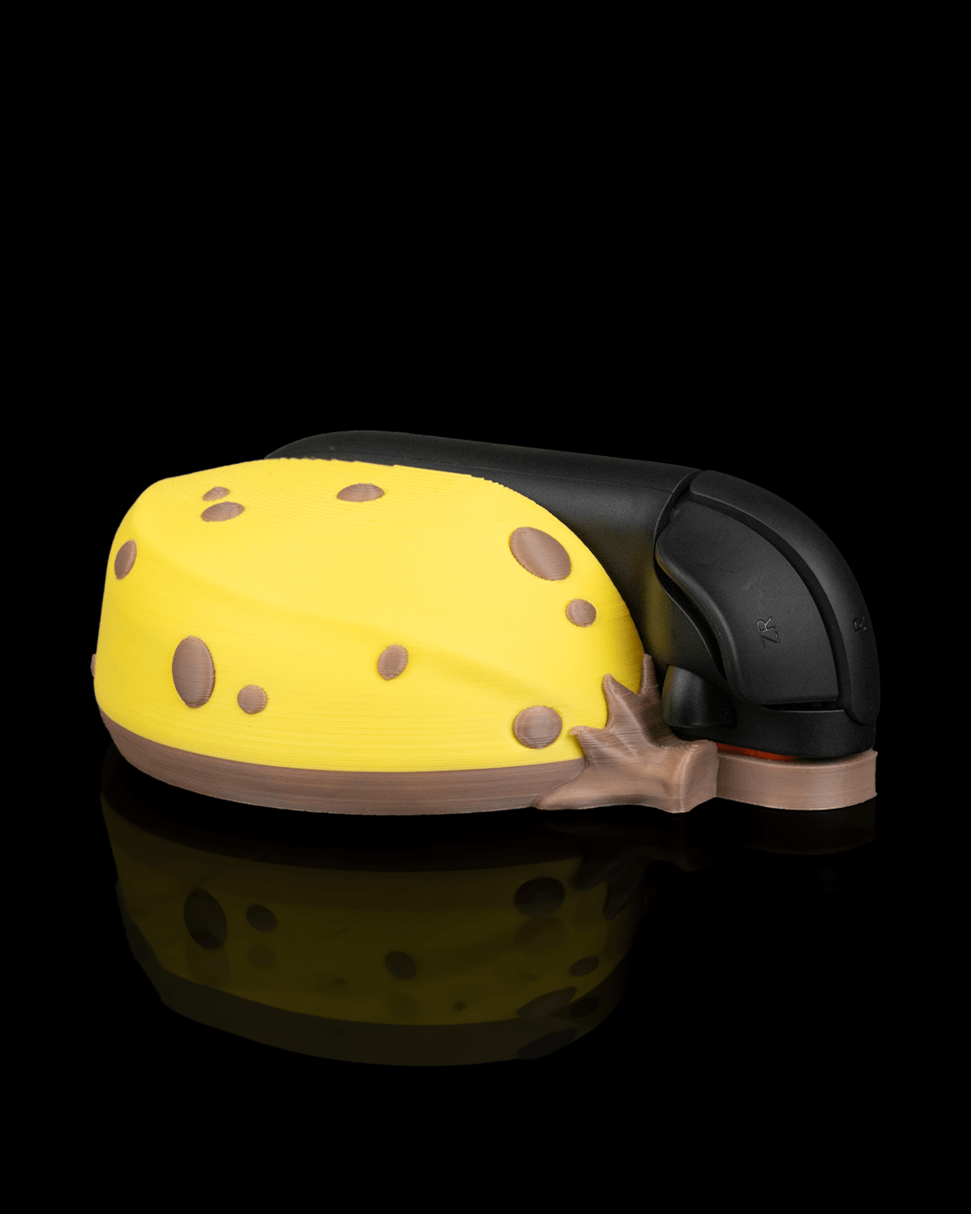 Peel Precision Mouse Grip – Banana Design Gaming Accessory | Comfortable Switch Controller Add-On for Better Grip & Fun Style