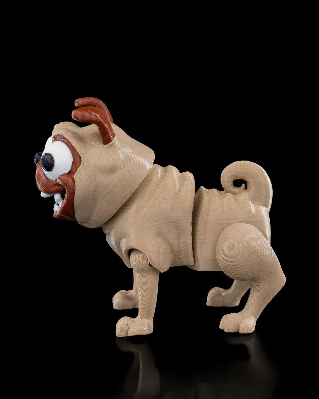 Frankie – The Squishy-Faced Sidekick - Fusion Layer 3D