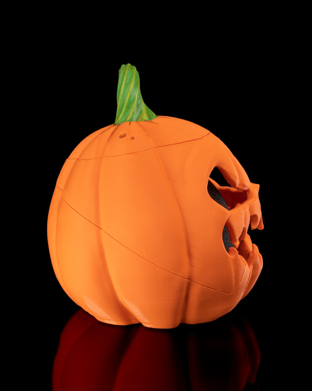 Pumpkin Echo Dot Holder – Jack O’ Lantern Halloween Speaker Stand | Spooky 3D Printed Smart Speaker Decor