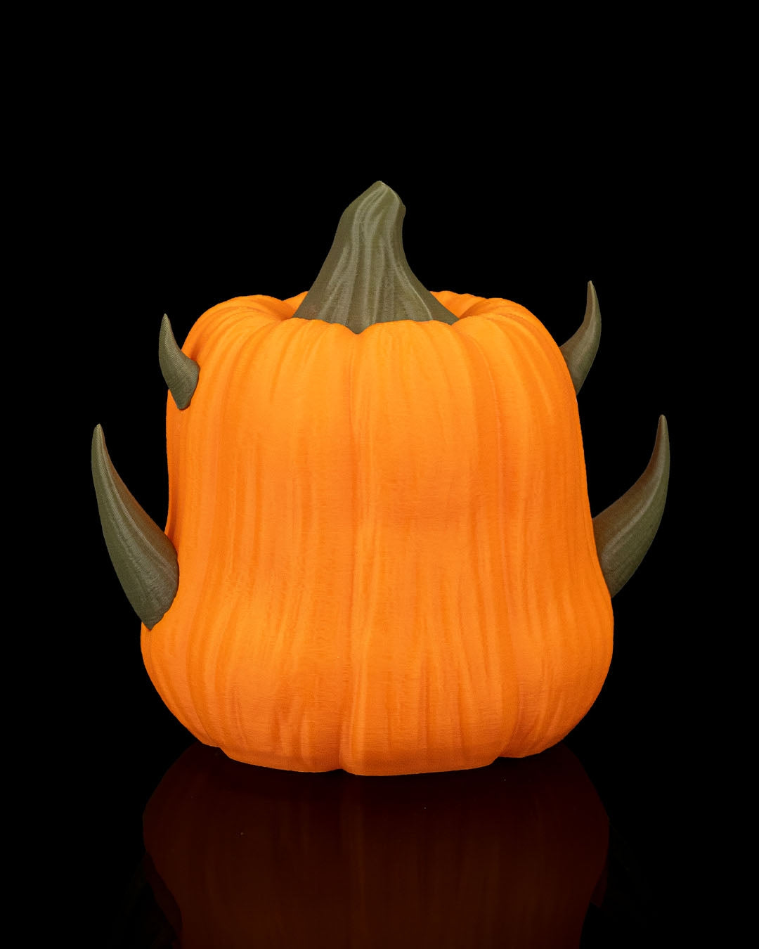 Pumpgrin Trio – Halloween Pumpkin Set of 3 | Creepy Jack-o’-Lantern Figurines | 3D Printed Spooky Pumpkin Décor