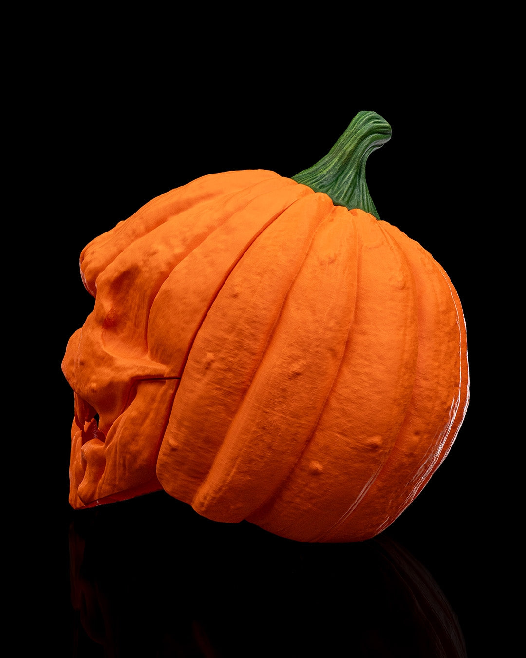 Pumpkin Head Mask – Creepy Jack O’ Lantern Halloween Mask | 3D Printed Horror Costume Prop | Scary Pumpkin Mask (3 Sizes)