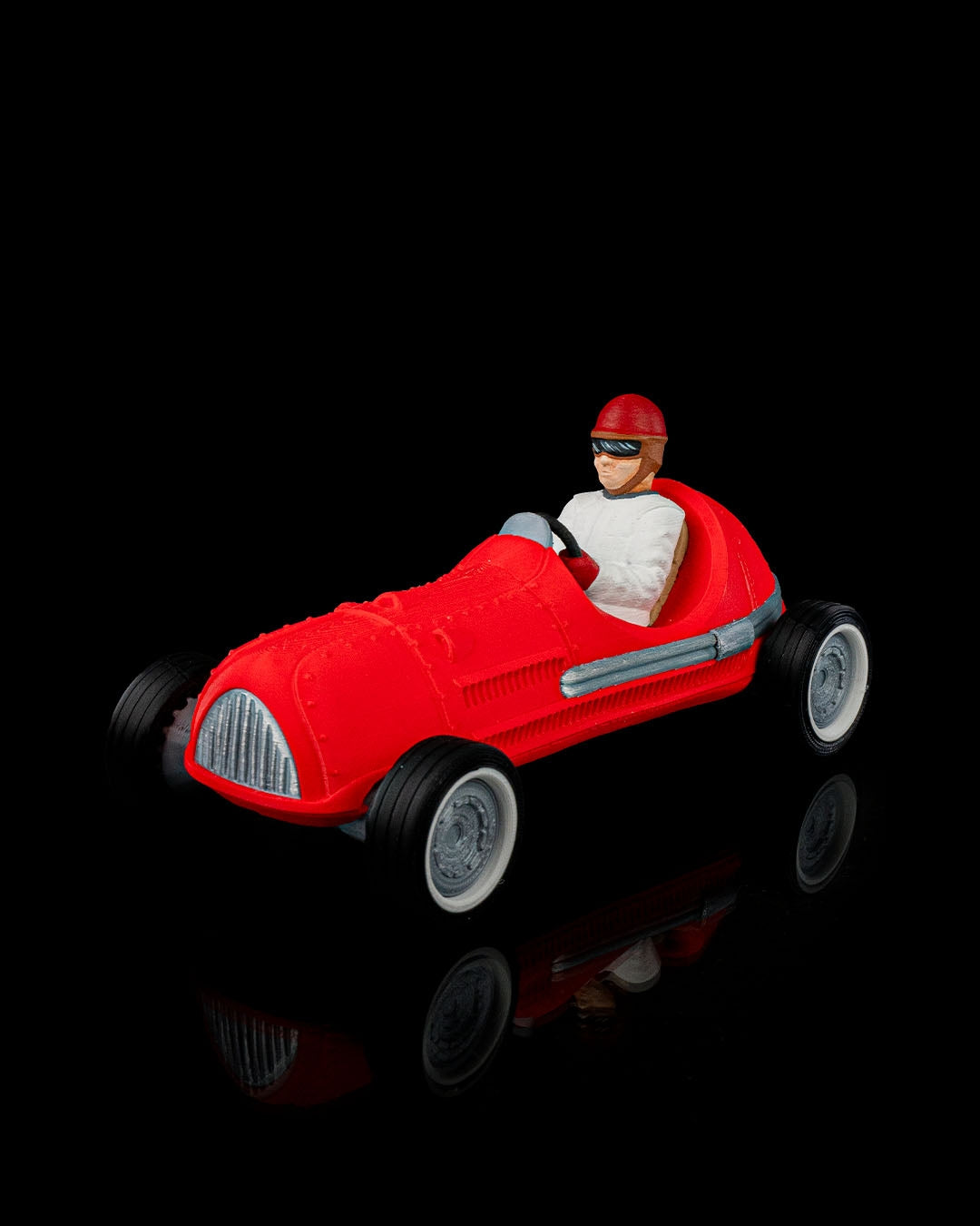 Racing Car Controller Holder – Retro Red Racer Stand for PS5, Xbox & More