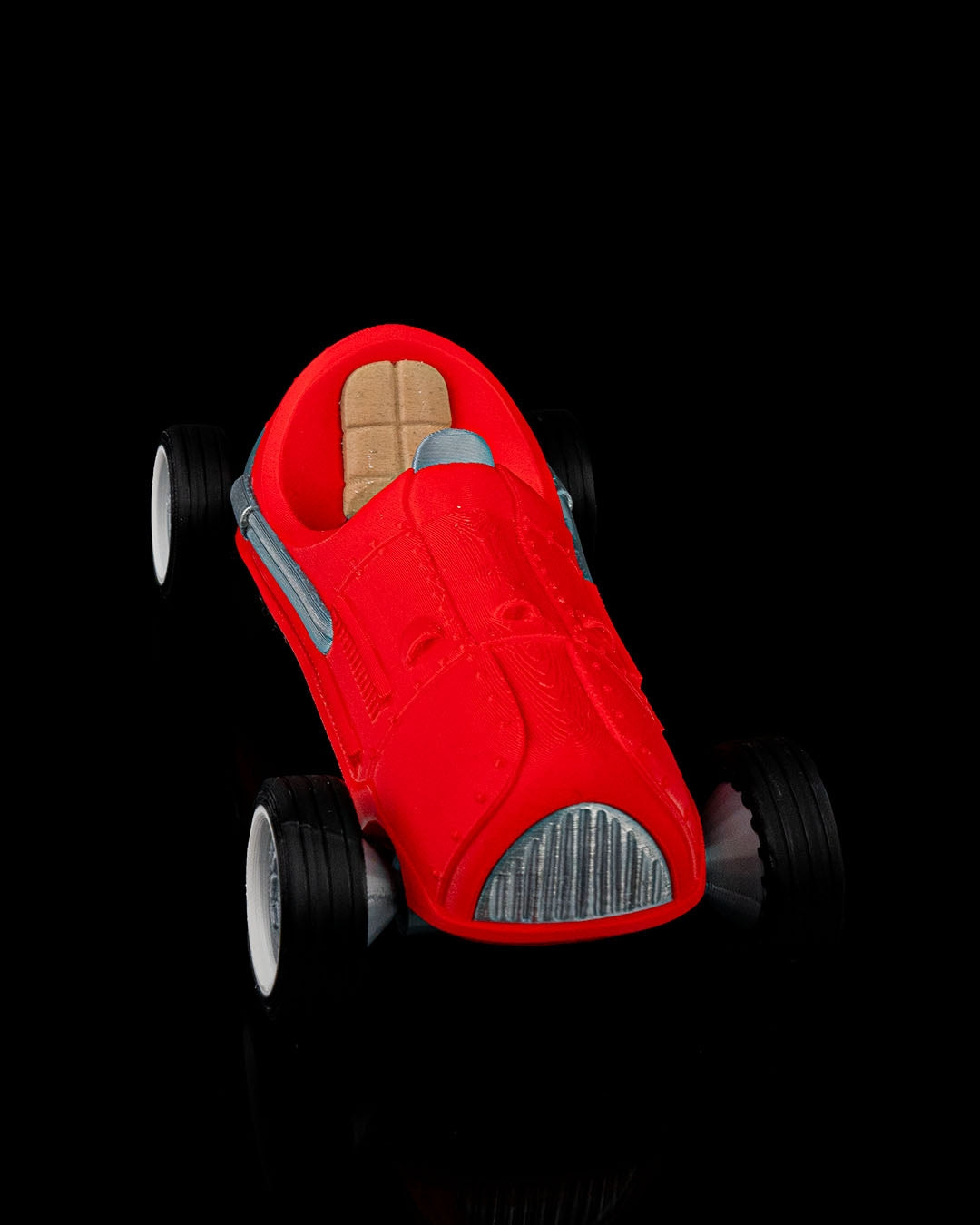 Racing Car Controller Holder – Retro Red Racer Stand for PS5, Xbox & More