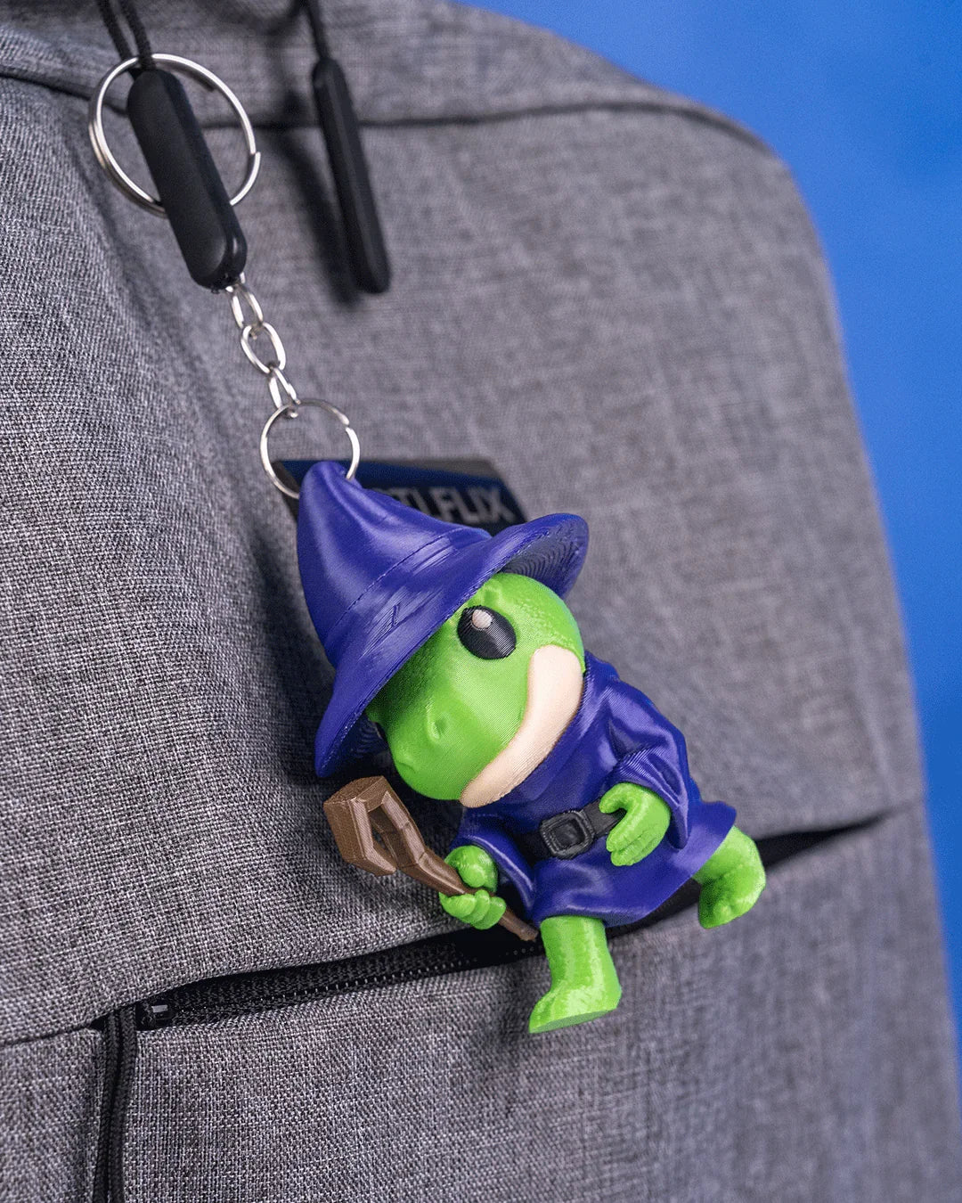 Hooked on Dinos – Rawrcanist Keychain - Fusion Layer 3D