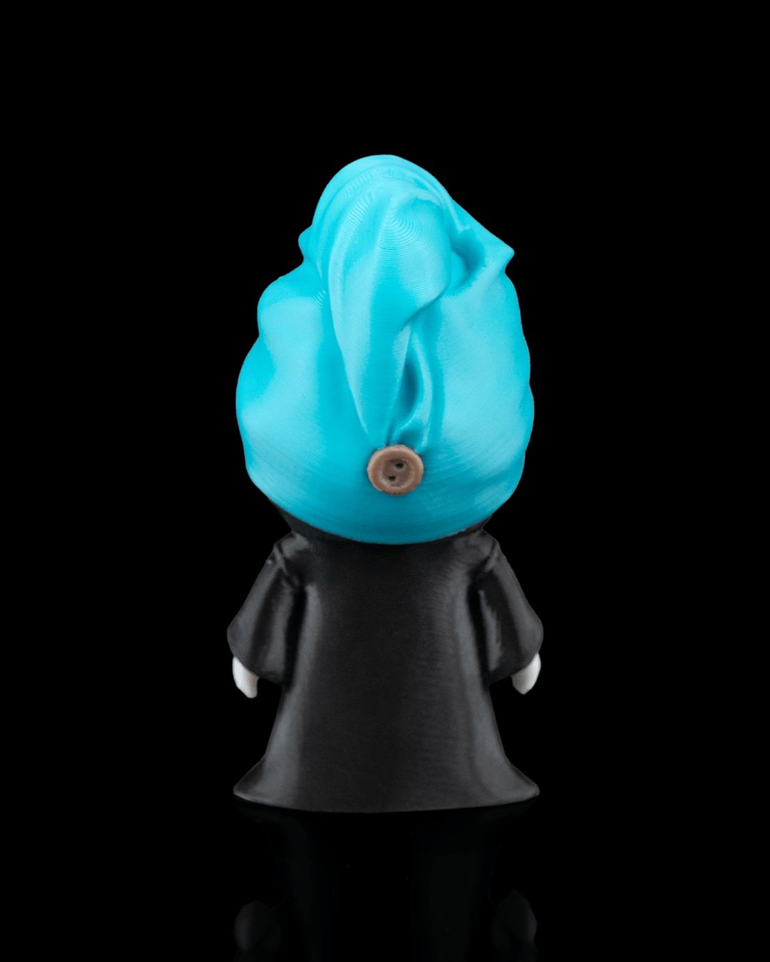 Spa Day Reaper Figurine – Grim Reaper with Towel and Cucumbers | 3D Printed Halloween Collectible | Killer Holidays Collection