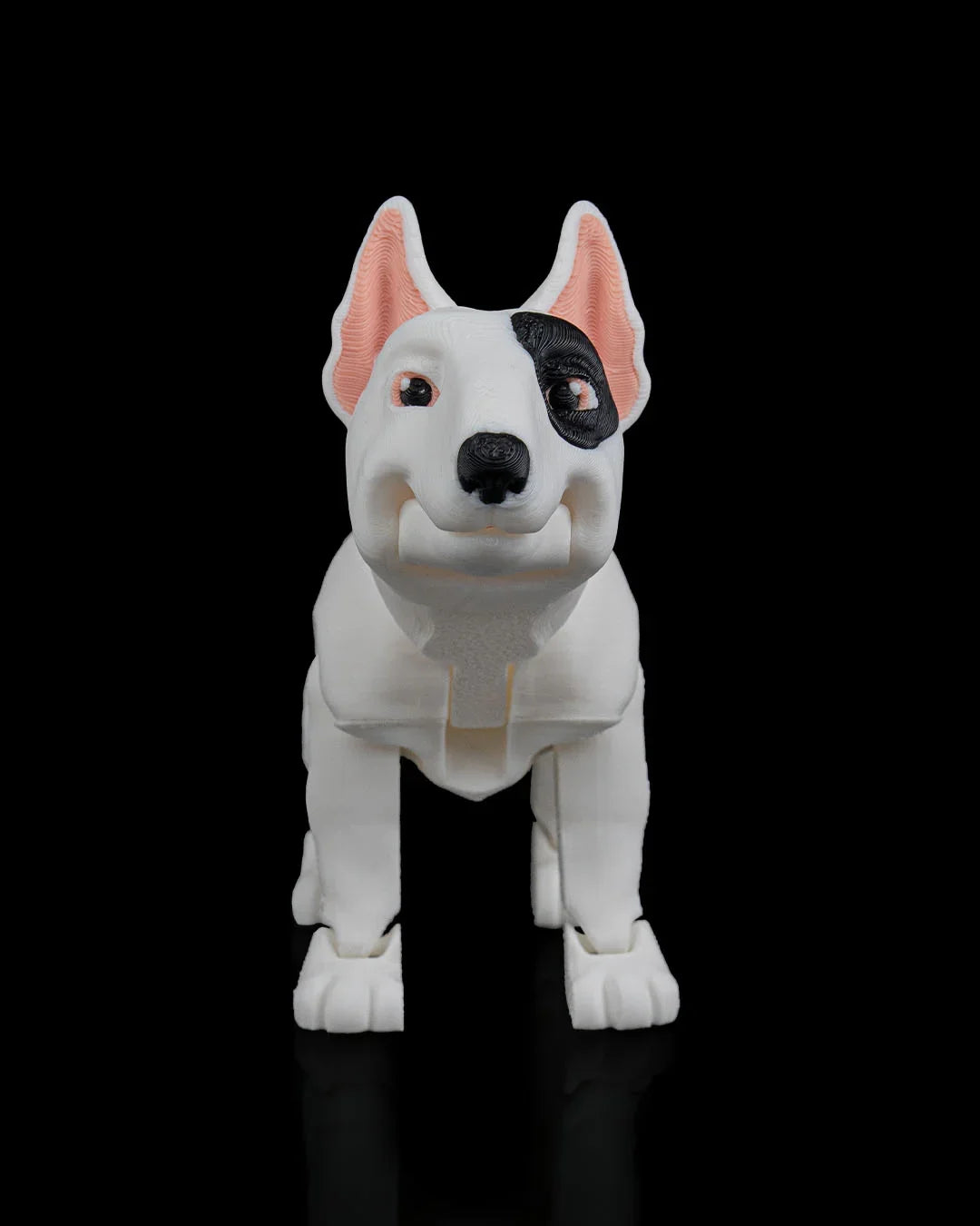 Rex – The Bold and Bouncy Bull Terrier - Fusion Layer 3D