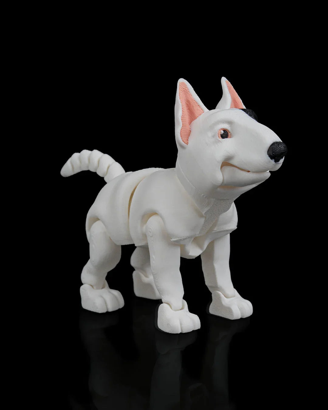 Rex – The Bold and Bouncy Bull Terrier - Fusion Layer 3D