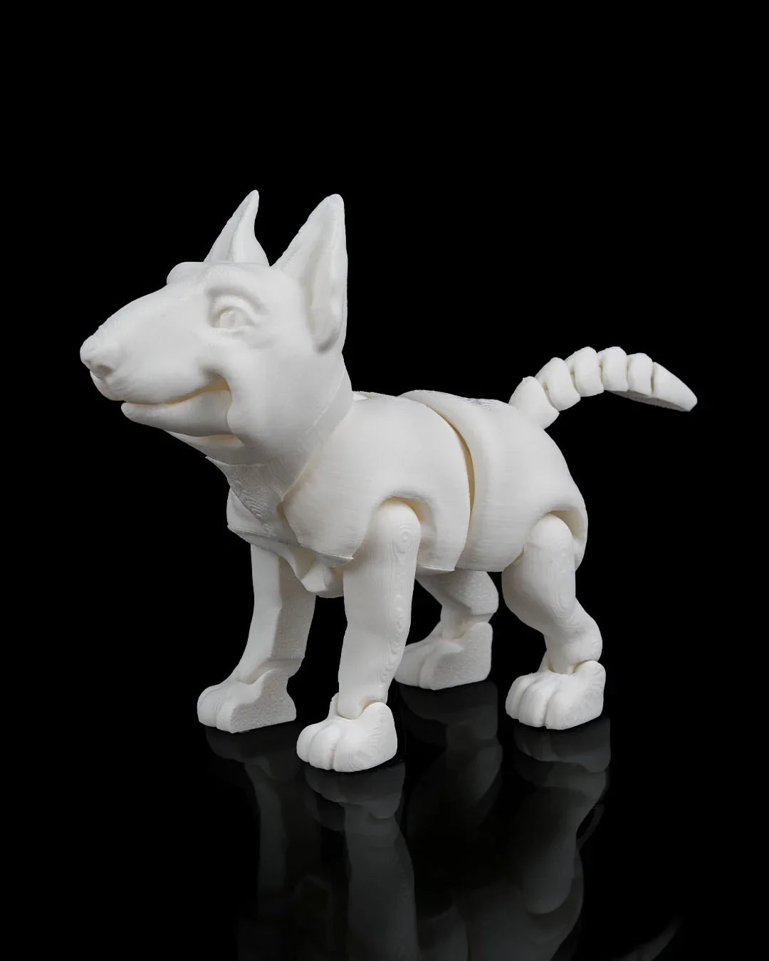 Rex – The Bold and Bouncy Bull Terrier - Fusion Layer 3D