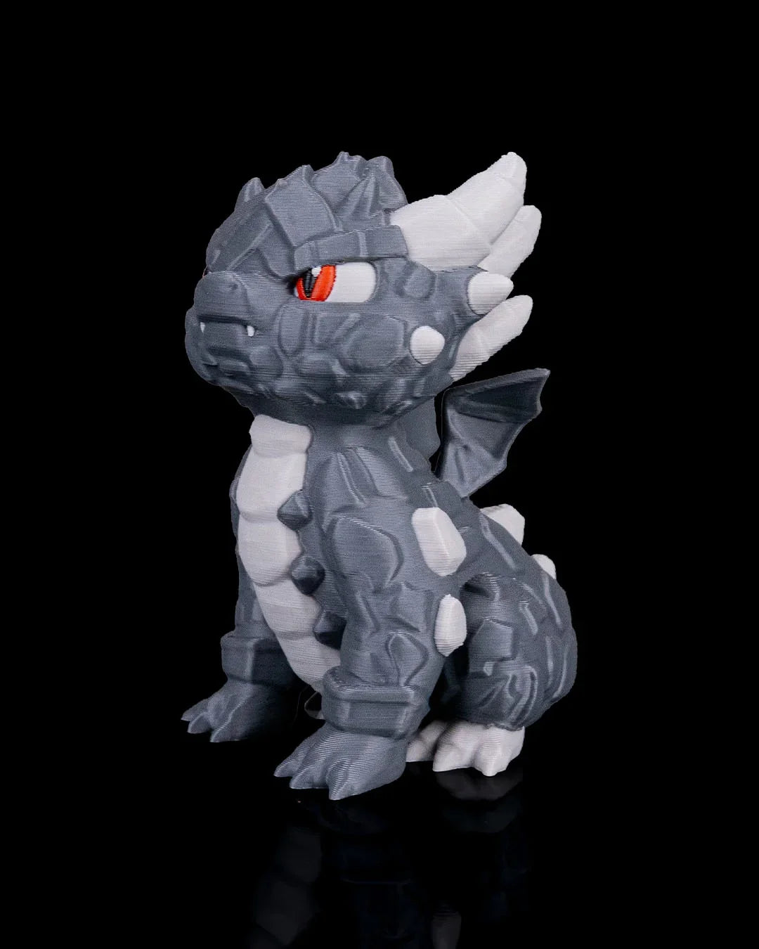 Rocky – The Earthbound Dragon Hatchling - Fusion Layer 3D