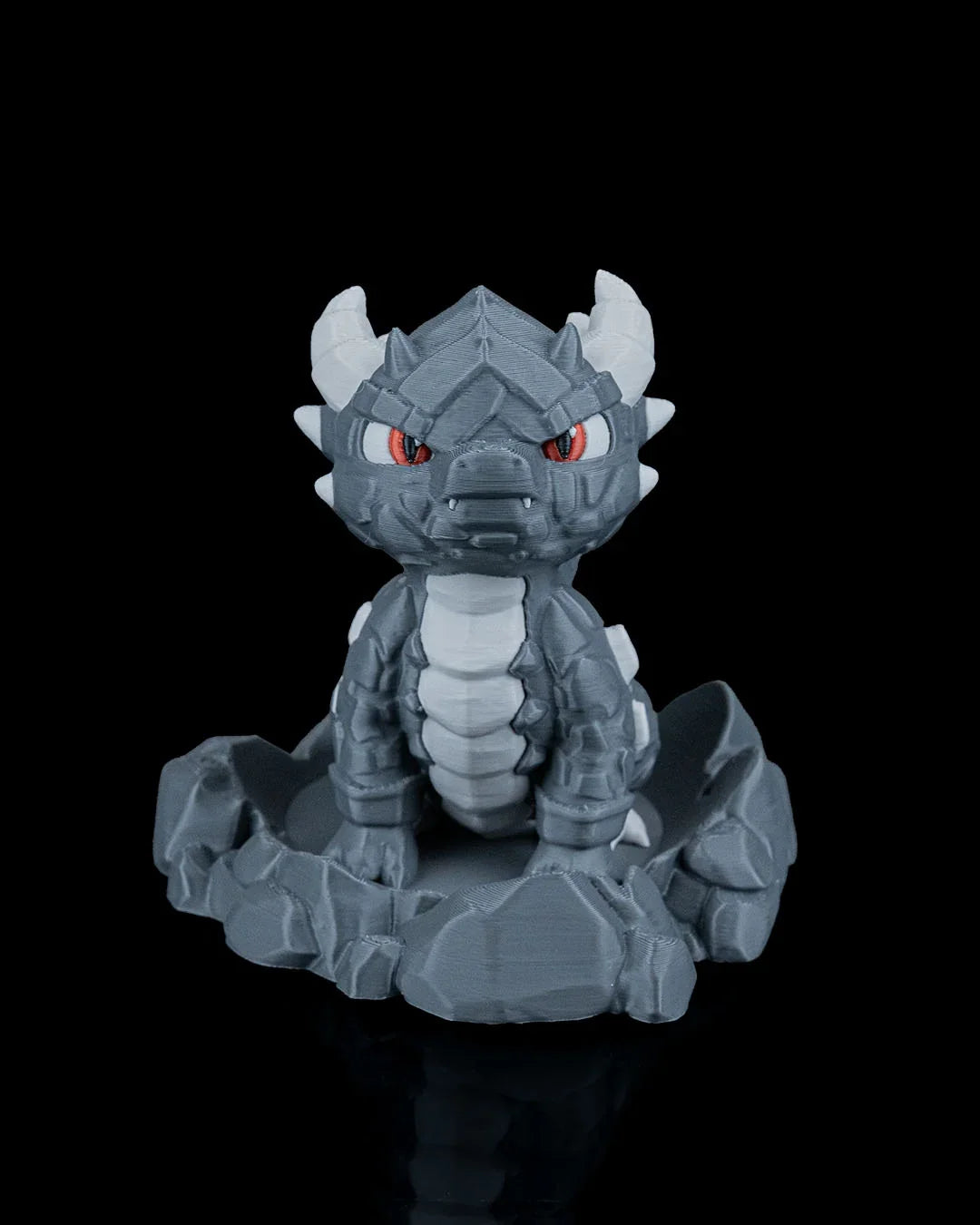 Rocky – The Earthbound Dragon Hatchling - Fusion Layer 3D
