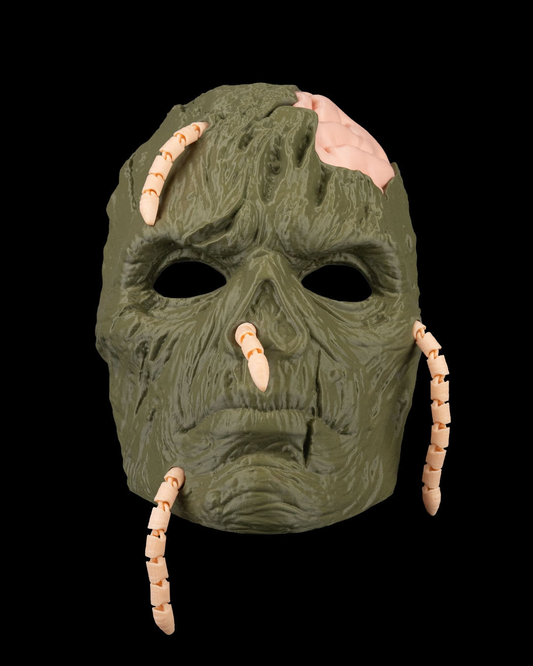 Rotface Zombie Mask – Masquerade Macabre Collection | 3D Printed Horror Halloween Cosplay Mask in 3 Sizes