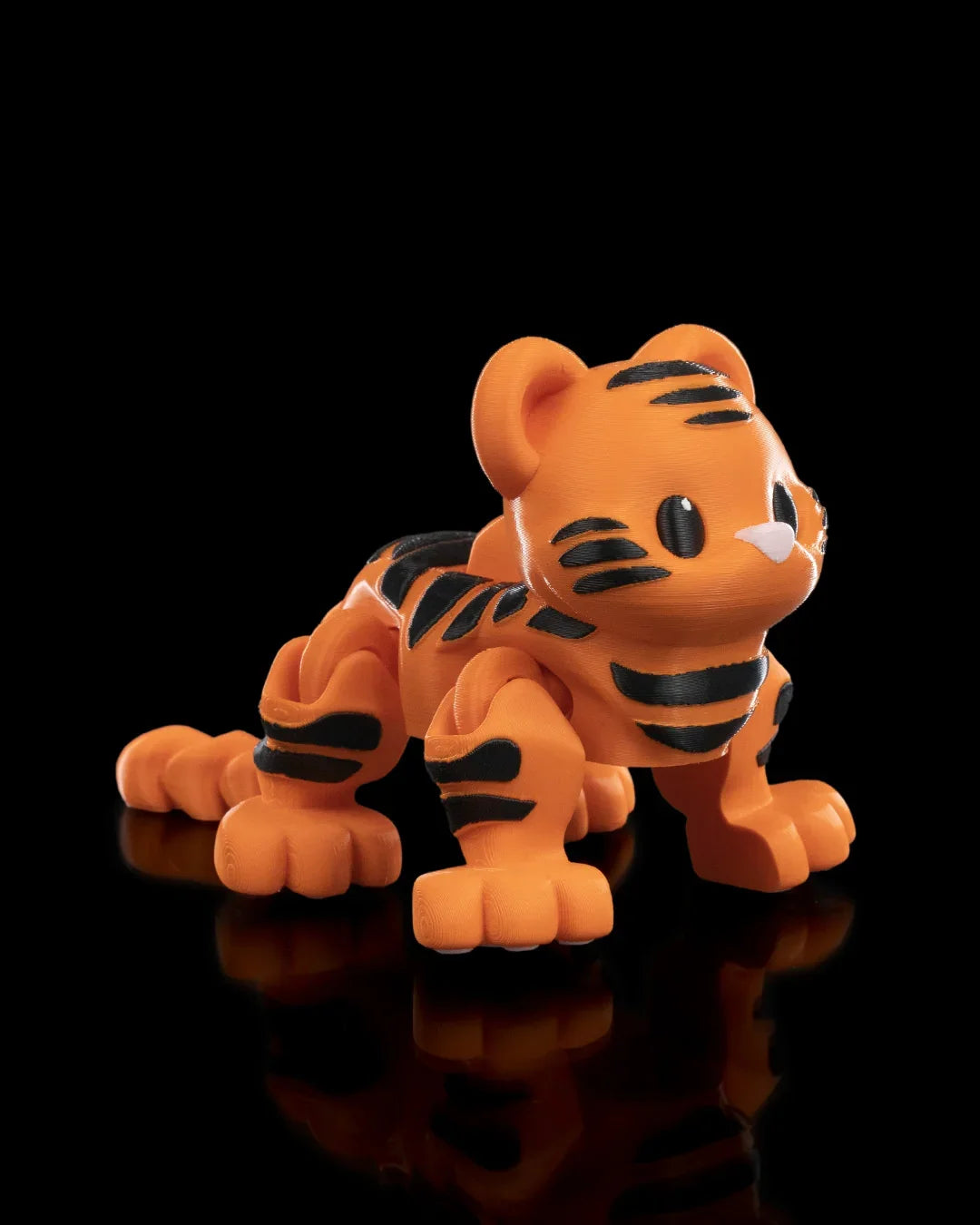 Runner the Tiger – Fierce, Fast, and Ready to Roam - Fusion Layer 3D