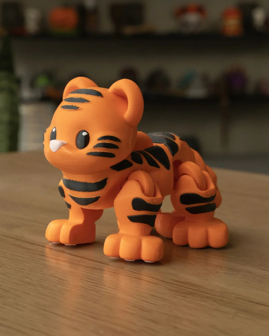 Runner the Tiger – Fierce, Fast, and Ready to Roam - Fusion Layer 3D