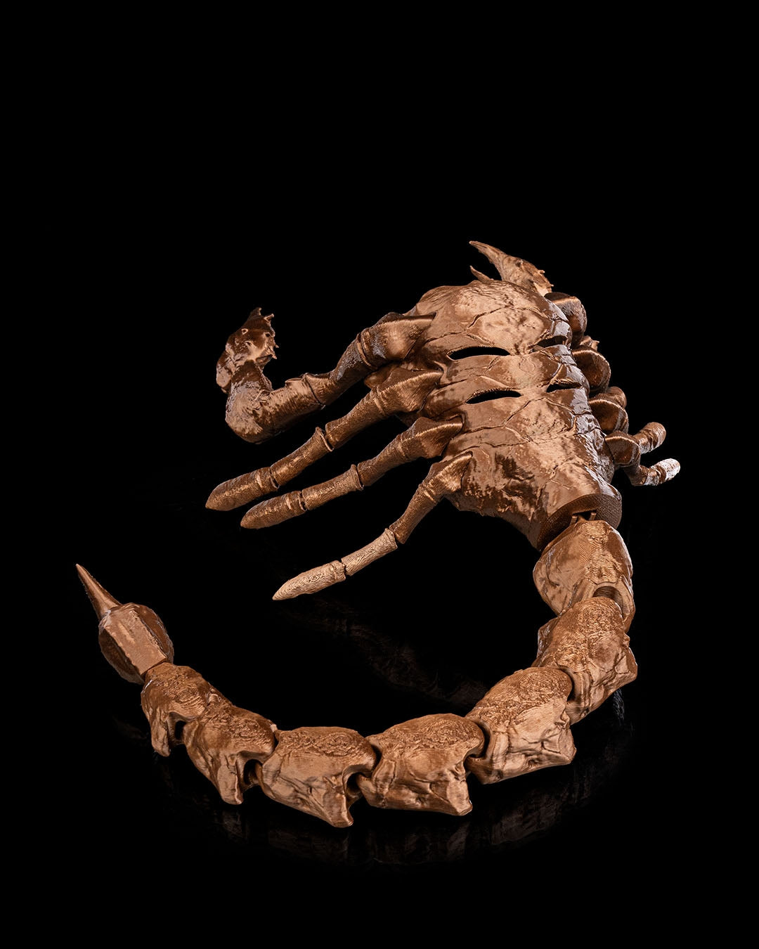 Scorpion Grasp Mask – Creepy Insect Halloween Mask | 3D Printed Scorpion Costume Prop | Horror Cosplay Mask (3 Sizes)
