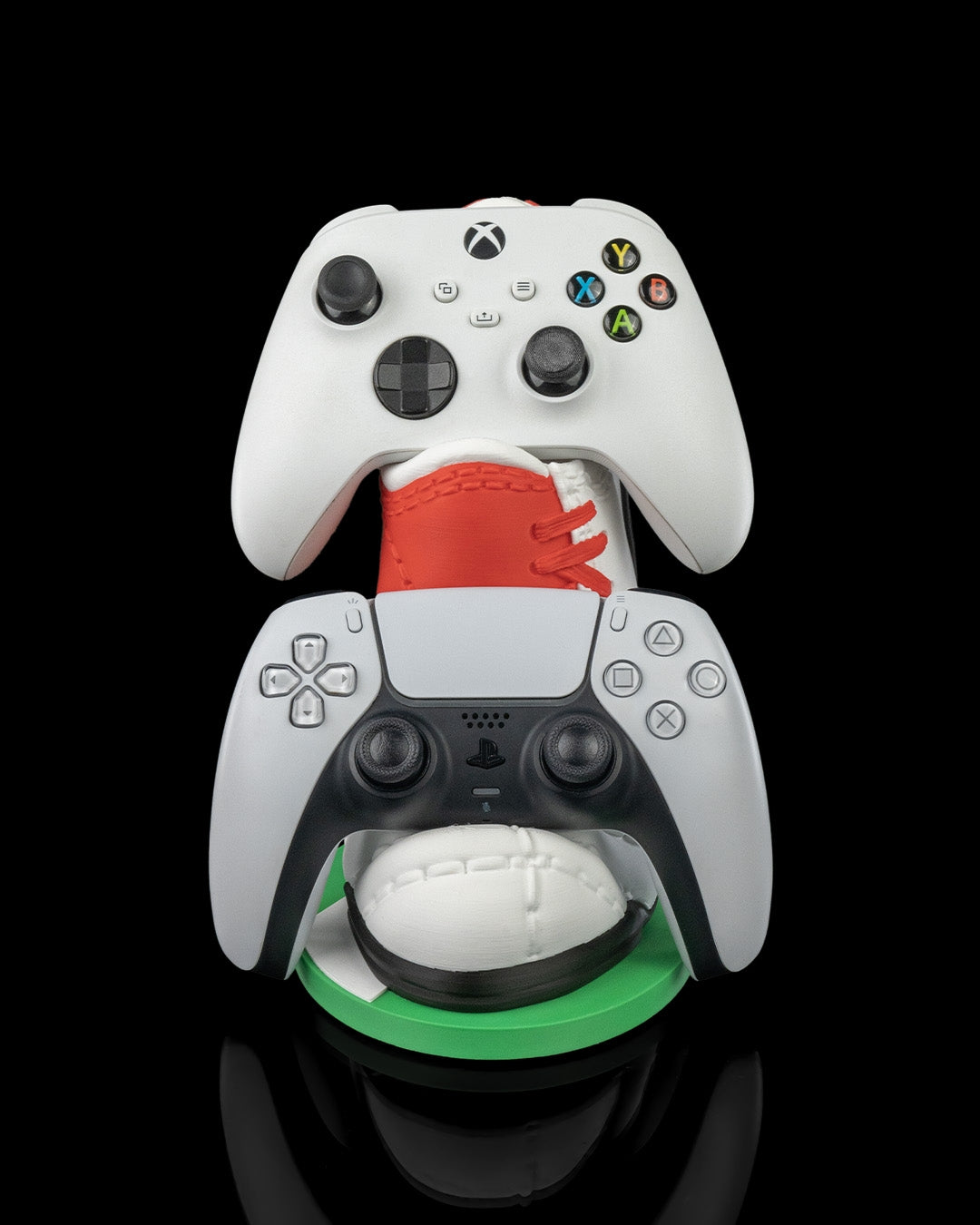 Soccer Shoe Controller Holder – Dual Stand for Xbox & PlayStation