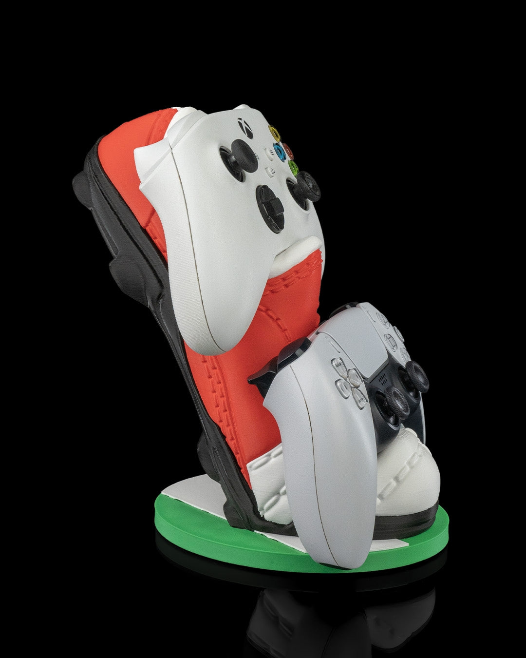Soccer Shoe Controller Holder – Dual Stand for Xbox & PlayStation