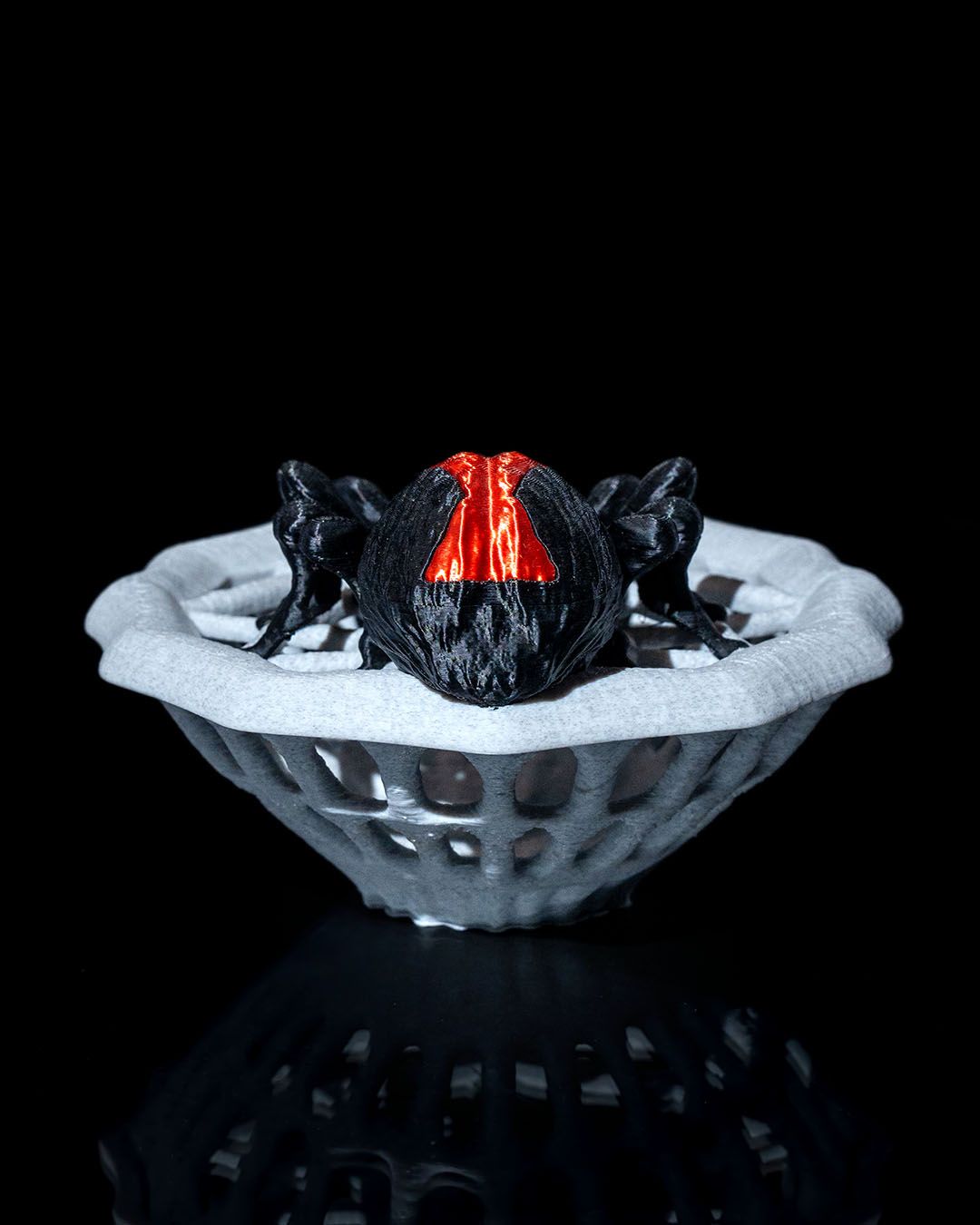 Black Widow Spider Candy Bowl