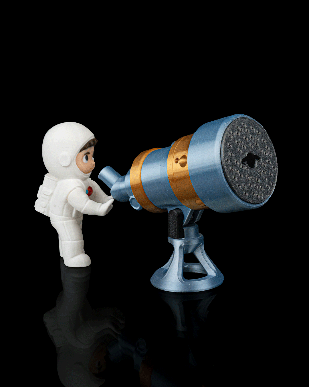 Star Watcher Night Light Astronaut with Star Projection