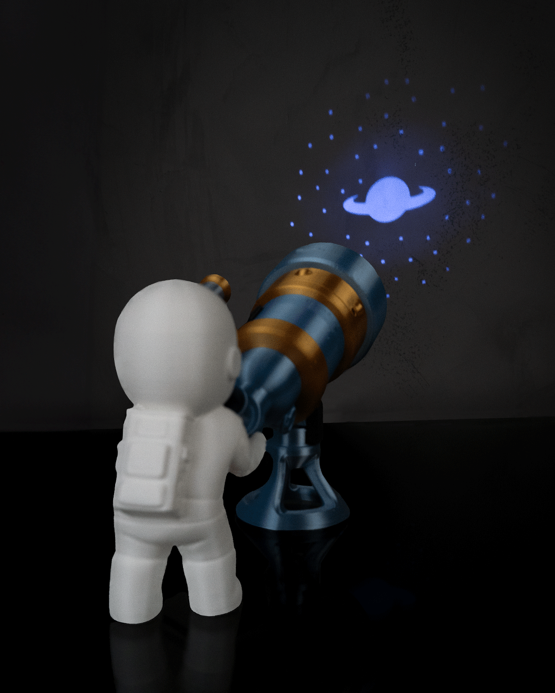 Star Watcher Night Light Astronaut with Star Projection