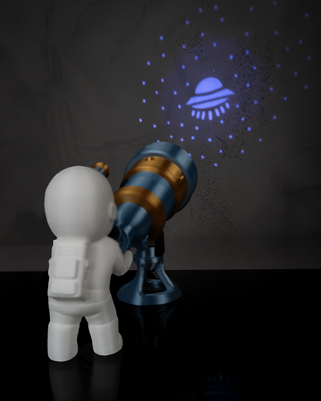 Star Watcher Night Light Astronaut with Star Projection