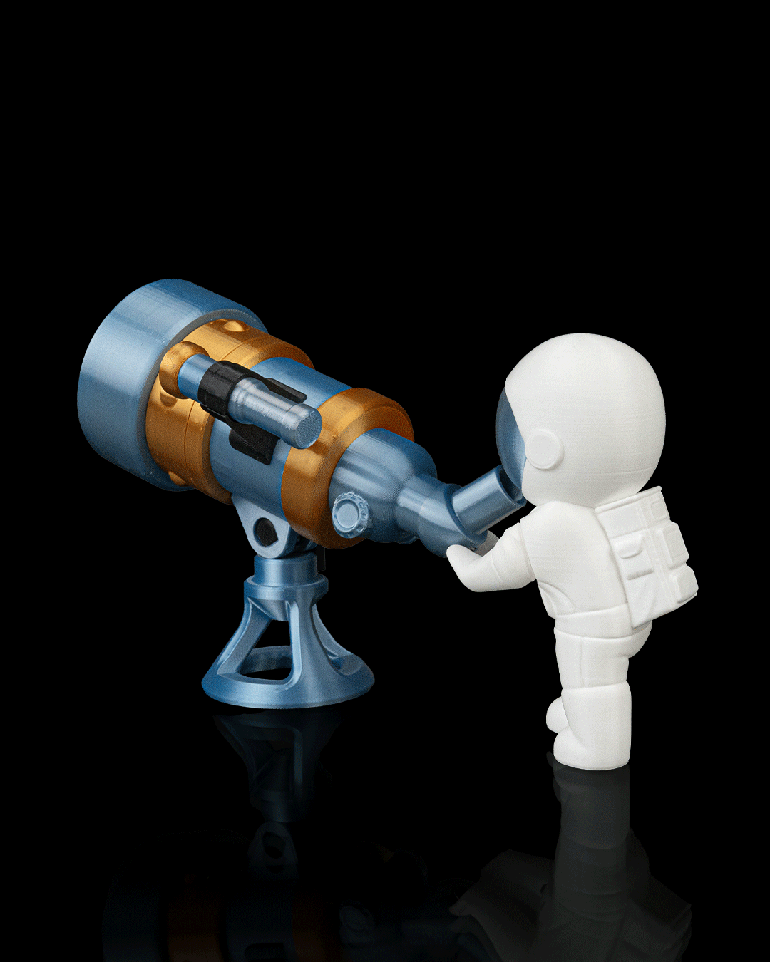 Star Watcher Night Light Astronaut with Star Projection