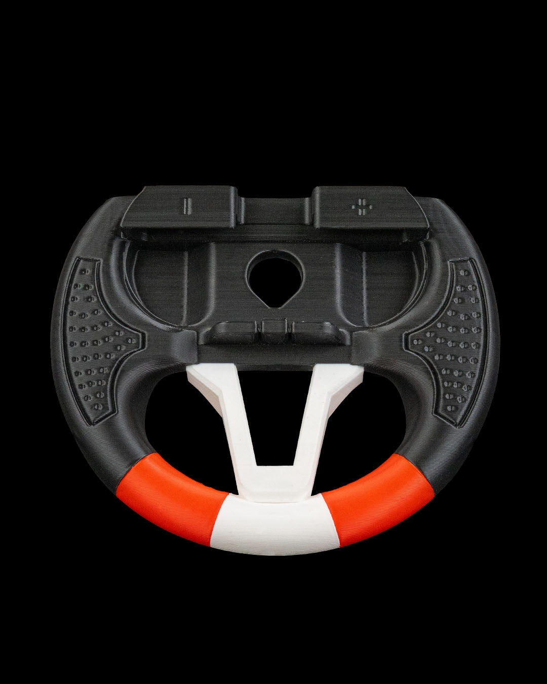 Steering Solo Controller Grip – Racing Wheel Accessory for Nintendo Switch Joy-Con | 3D Printed Gaming Grip