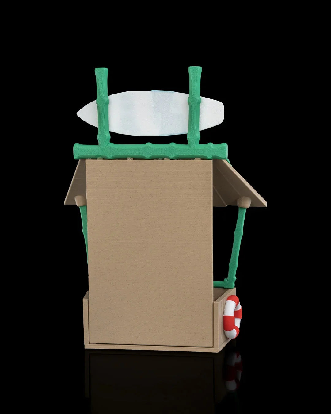 The Tiki Tweet Bar – Tropical Bird Feeder with Island Vibes - Fusion Layer 3D