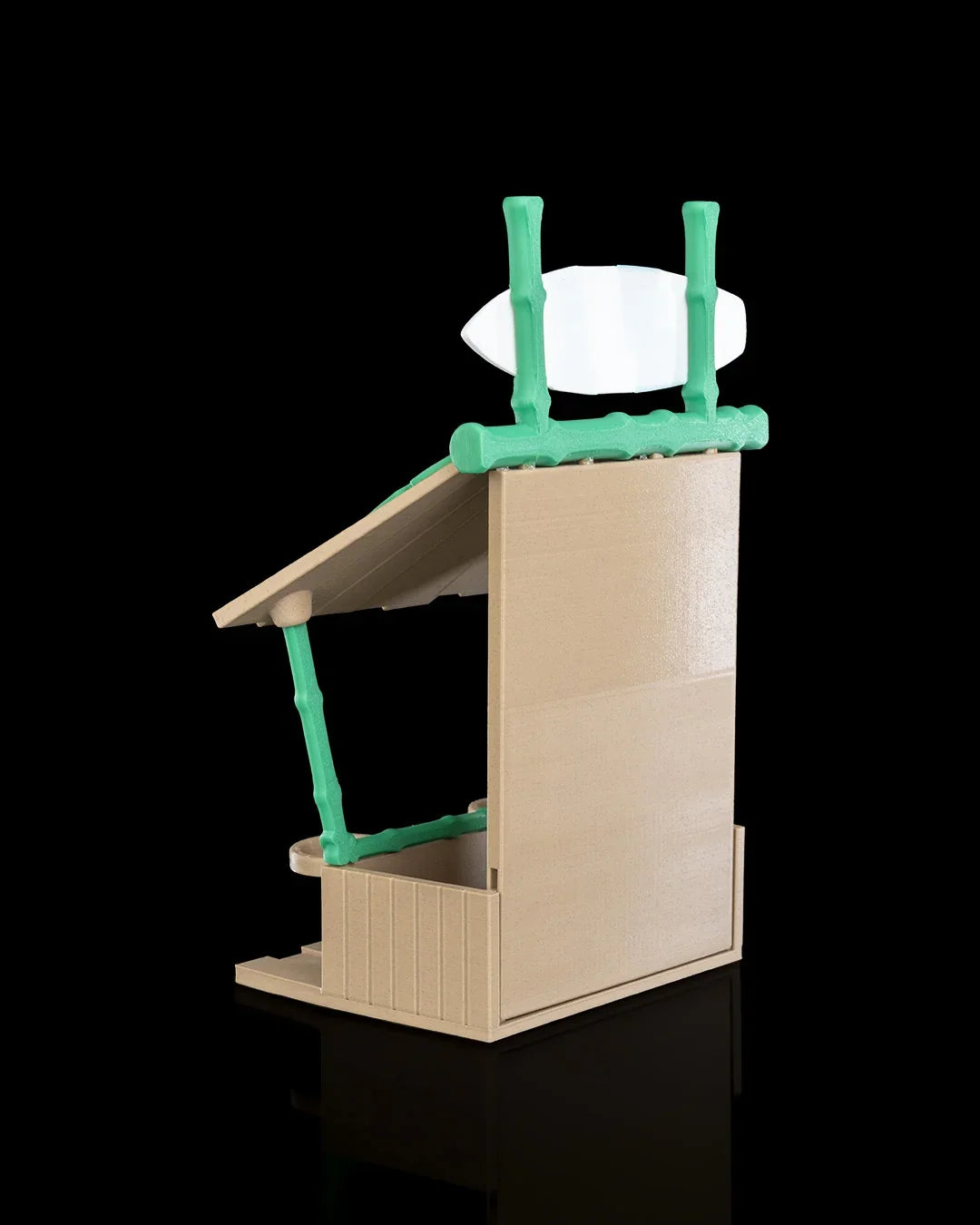 The Tiki Tweet Bar – Tropical Bird Feeder with Island Vibes - Fusion Layer 3D
