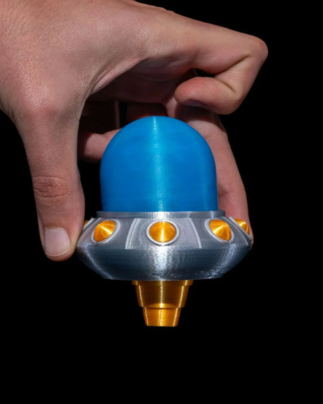 UFO Fidget Grinder – Out-of-This-World Fun! - Fusion Layer 3D