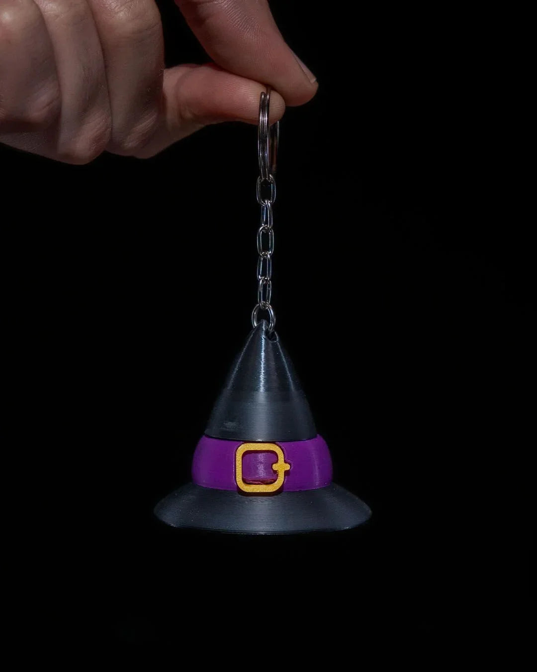 Witch Hat Fidget Keychain – Enchantingly Fun! - Fusion Layer 3D