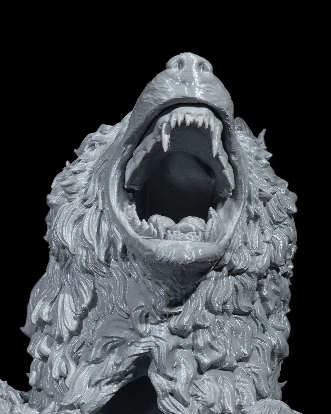 Wolf’s Head Dice Tower – Fierce Form, Flawless Rolls - Fusion Layer 3D