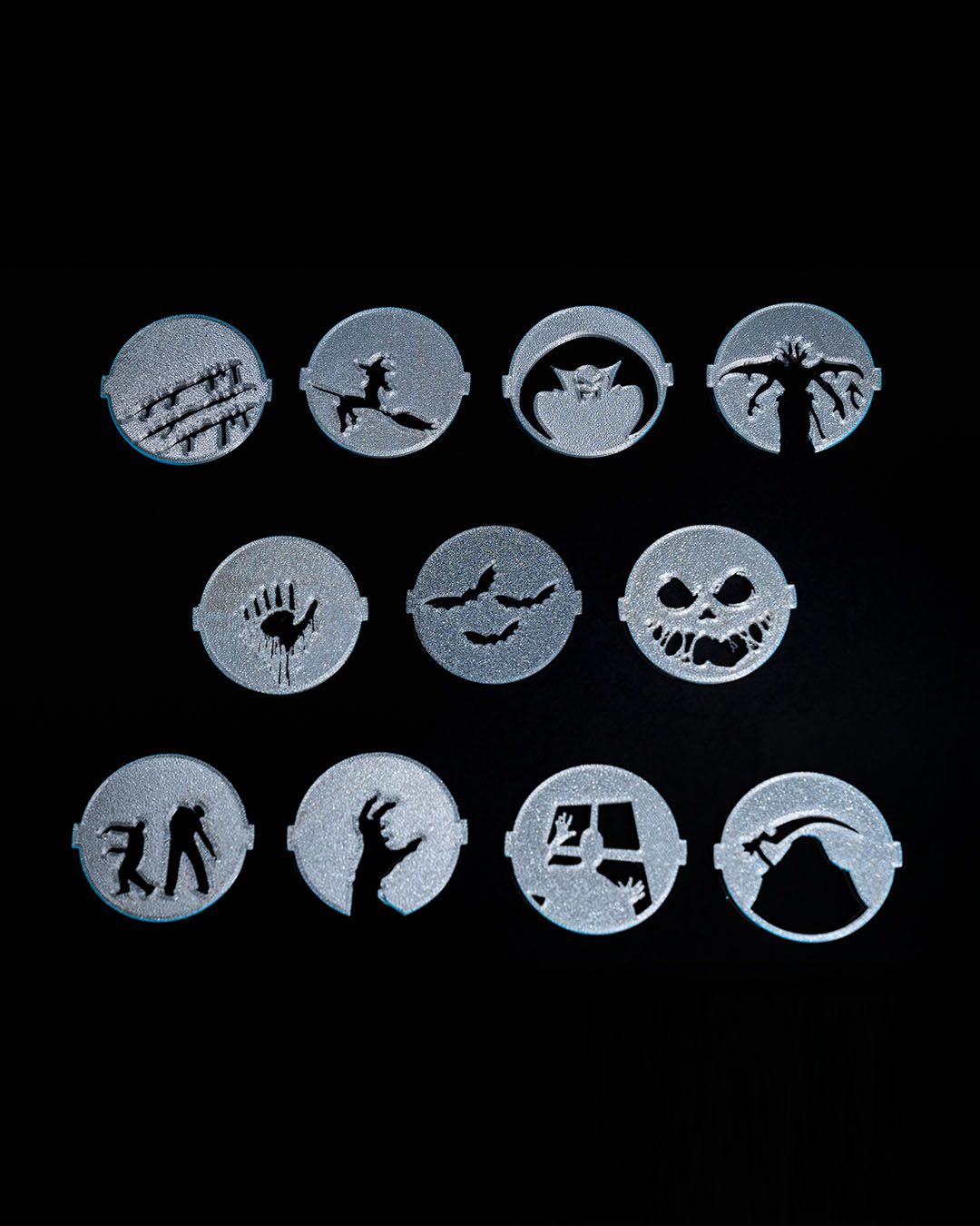 Witch’s Cauldron Halloween Light – Bubbling Cauldron Lamp with Bat Projection | 3D Printed Spooky Party Décor Centerpiece