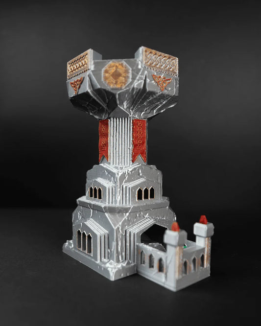 Dwarven Dice Tower - Fusion Layer 3D