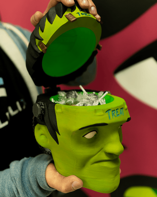 Frankenstein Trick or Treat Candy Bucket
