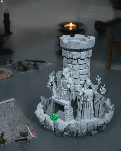 Mad Wizard Dice Tower - Fusion Layer 3D