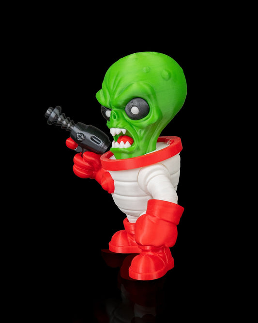 Alien Ranger – Creepy Keepers Halloween Figure |  3D Printed Alien Toy | Sci-Fi Horror Spooky Collectible Décor
