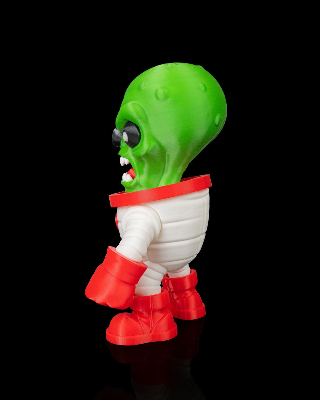 Alien Ranger – Creepy Keepers Halloween Figure |  3D Printed Alien Toy | Sci-Fi Horror Spooky Collectible Décor
